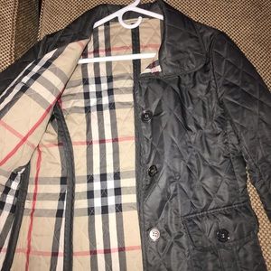 Burberry Diamond Quilted Nova Check Jacket